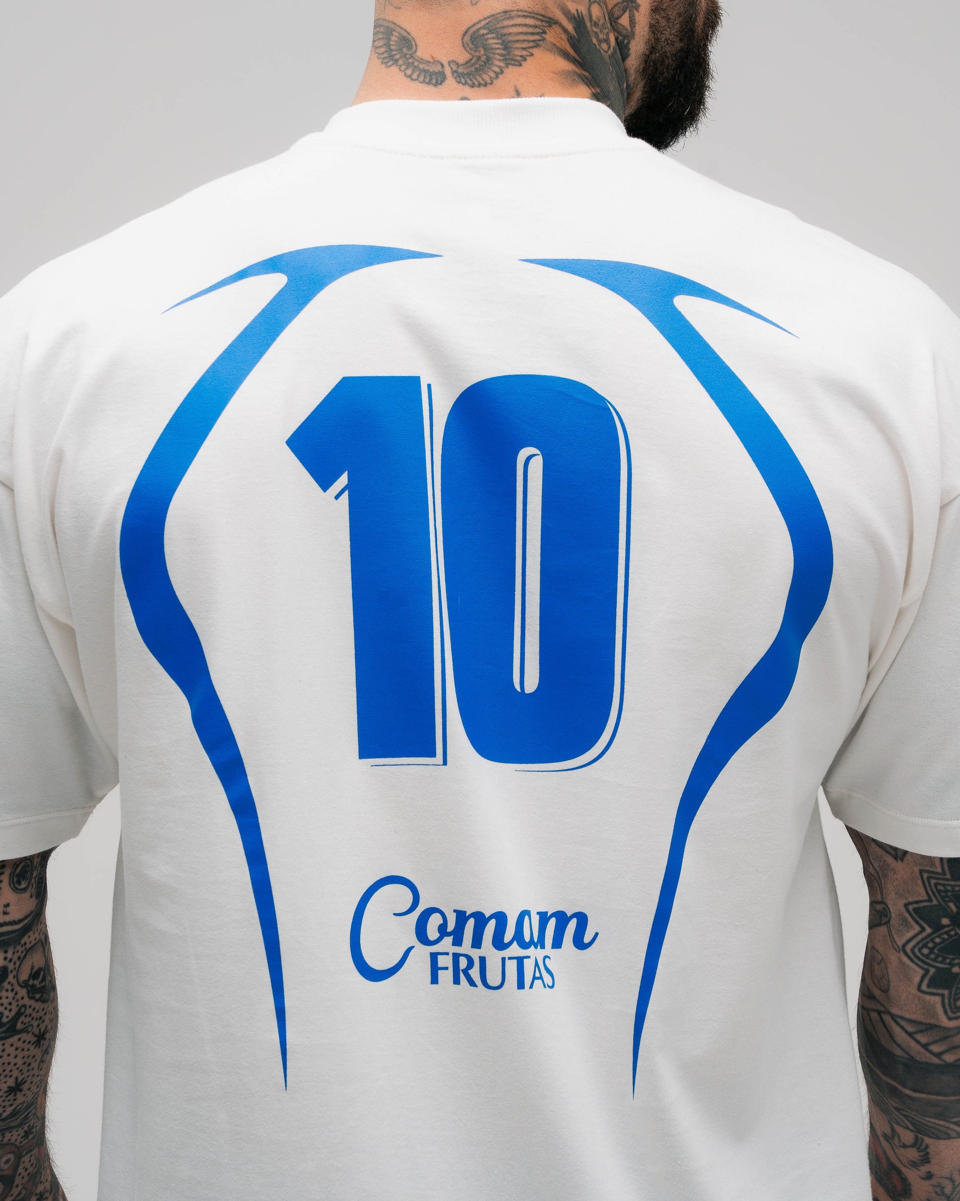 Camiseta Mith Comam Frutas 10 Off White