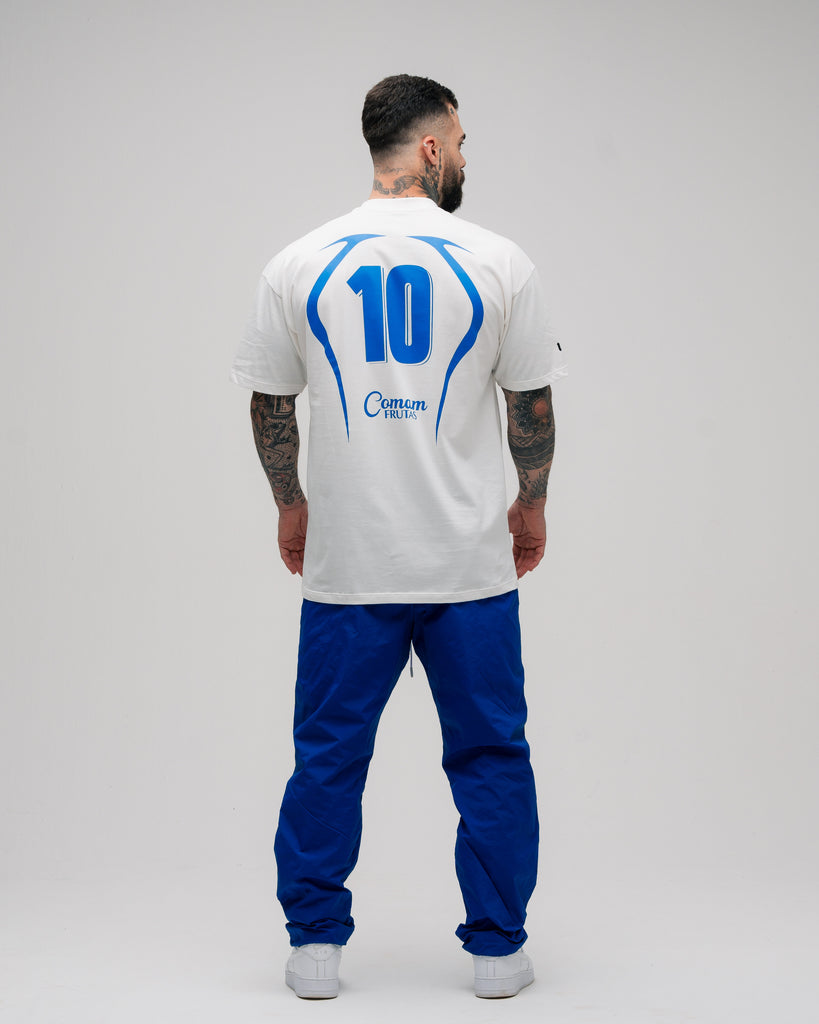 Camiseta Mith Comam Frutas 10 Off White