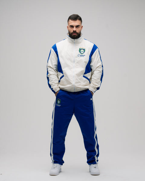 Jaqueta Corta Vento Tactel Mith Comam Frutas Brasil Off White