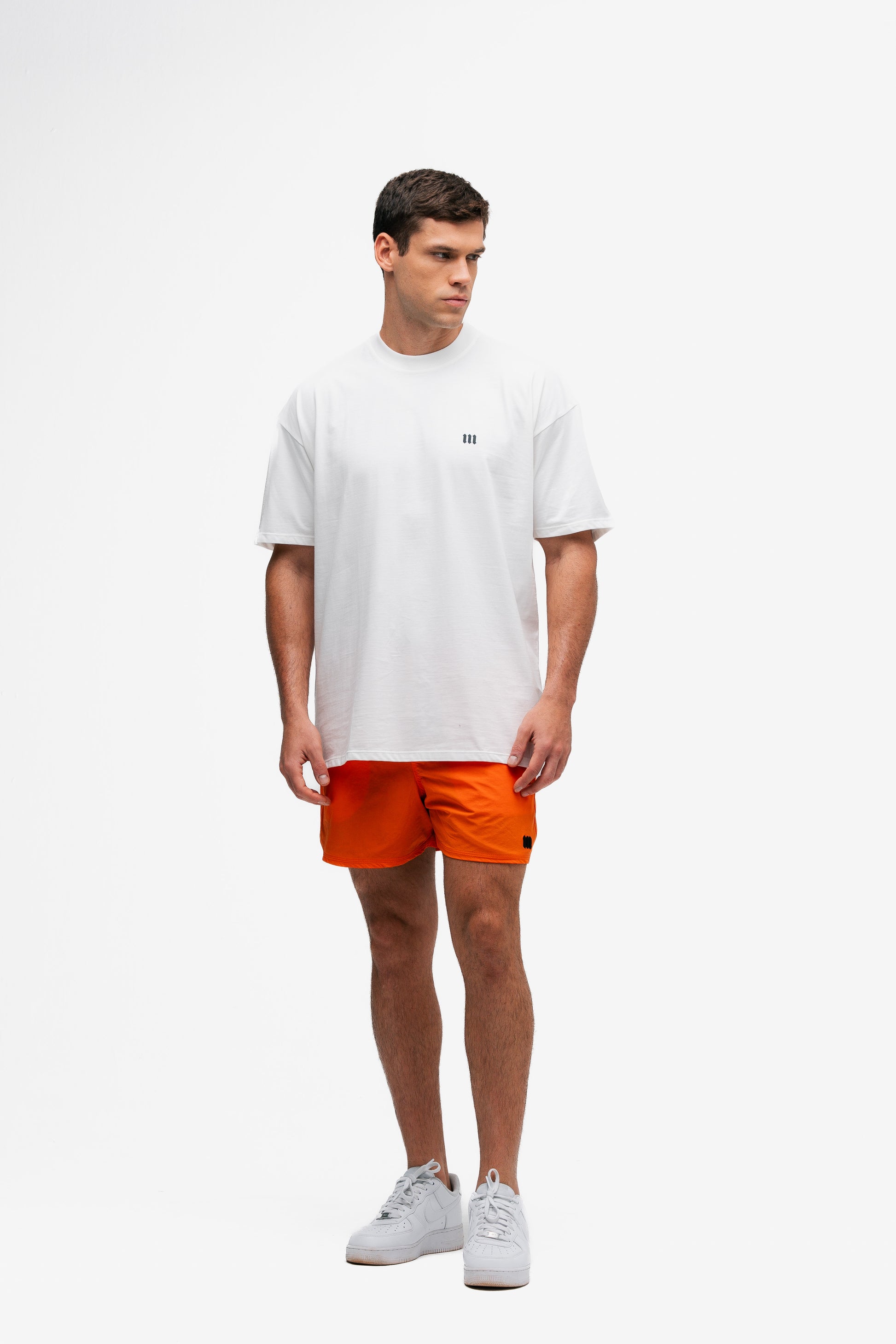 Camiseta Oversized Mith Nation Graphic Doodle Off White