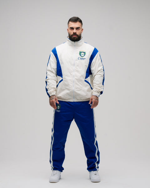 Jaqueta Corta Vento Tactel Mith Comam Frutas BR Off White