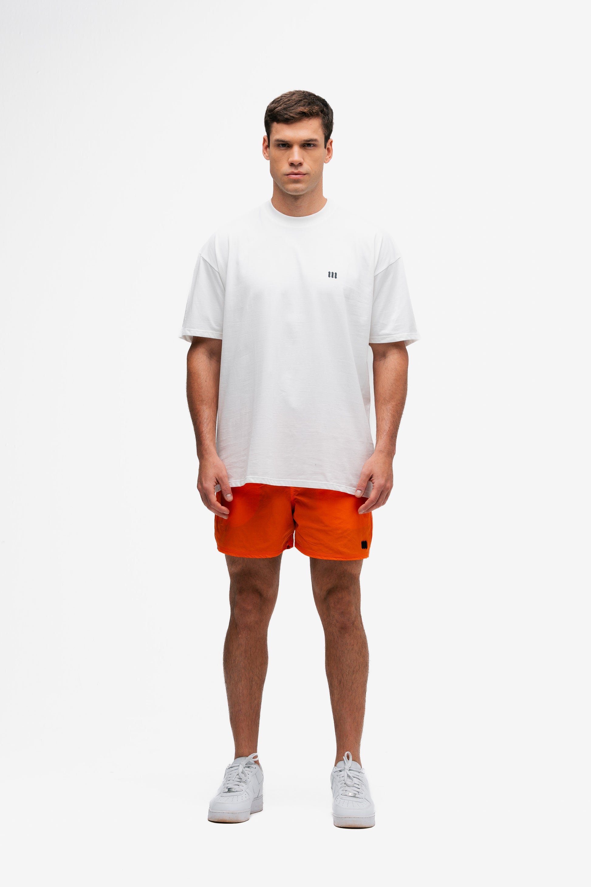 Camiseta Oversized Mith Nation Graphic Doodle Off White