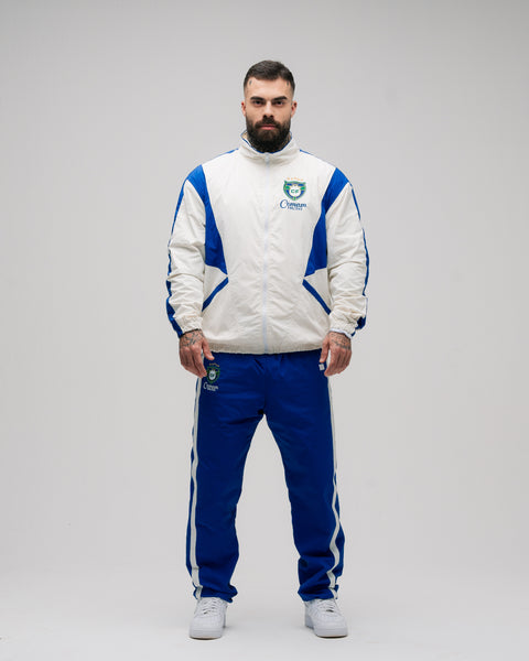 Jaqueta Corta Vento Tactel Mith Comam Frutas Brasil Off White