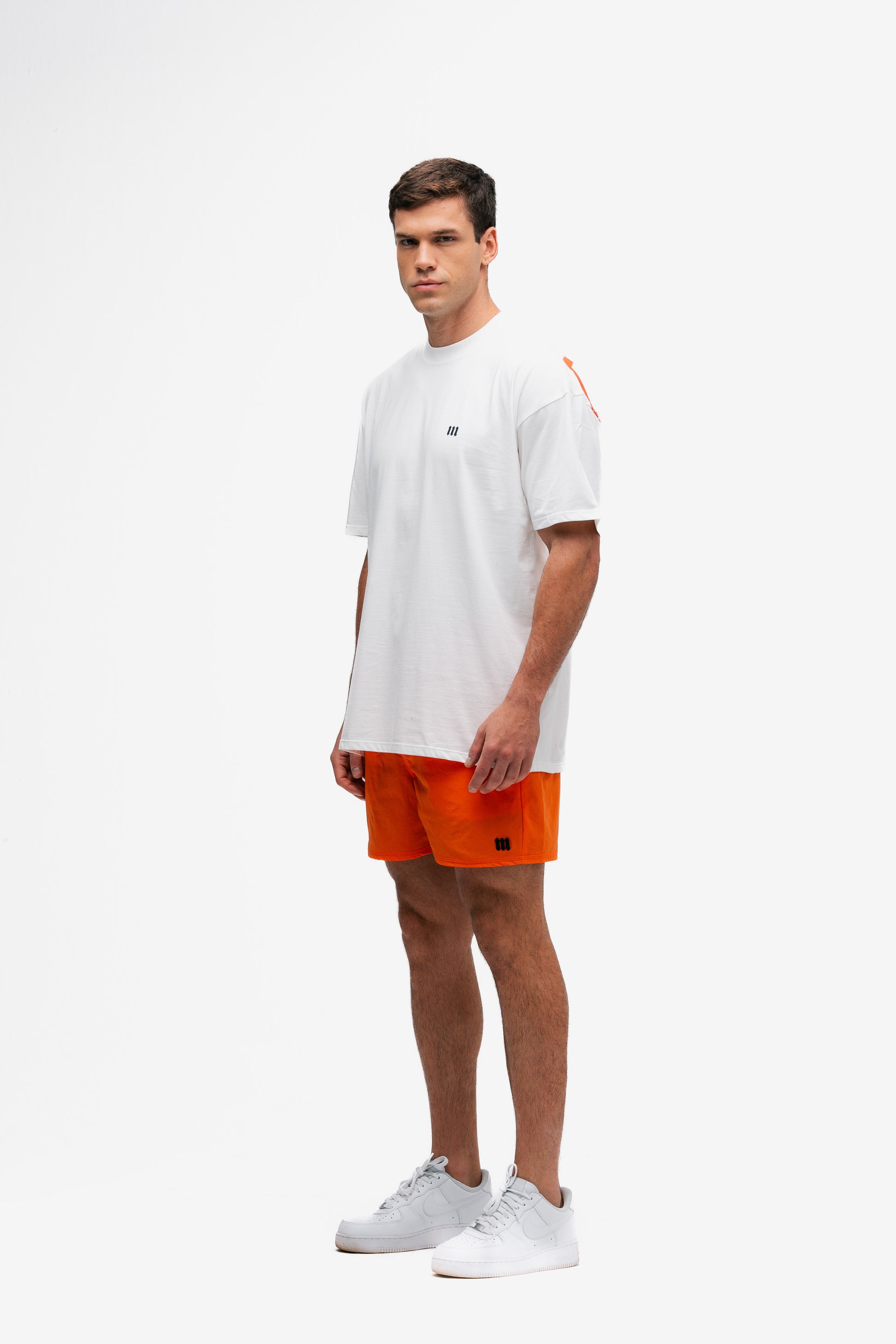 Camiseta Oversized Mith Nation Graphic Doodle Off White
