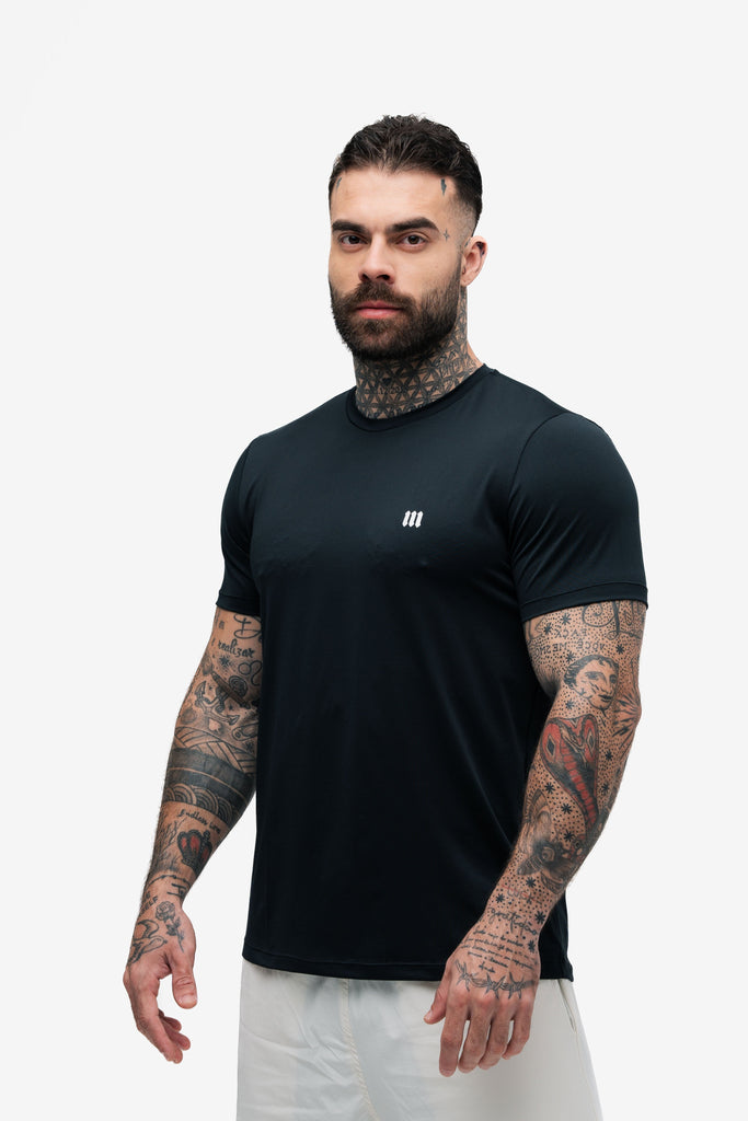 Camiseta Dry Fit Logo Preto
