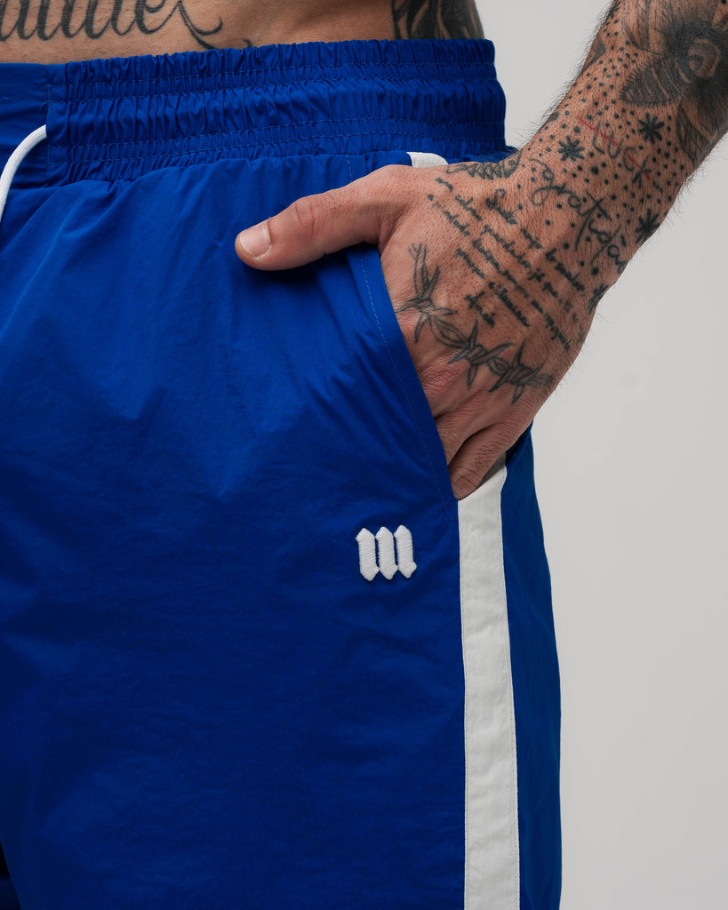 Calça de Tactel Mith Comam Frutas Azul Royal