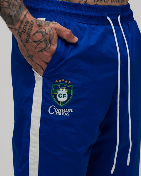 Calça de Tactel Mith Comam Frutas Azul Royal