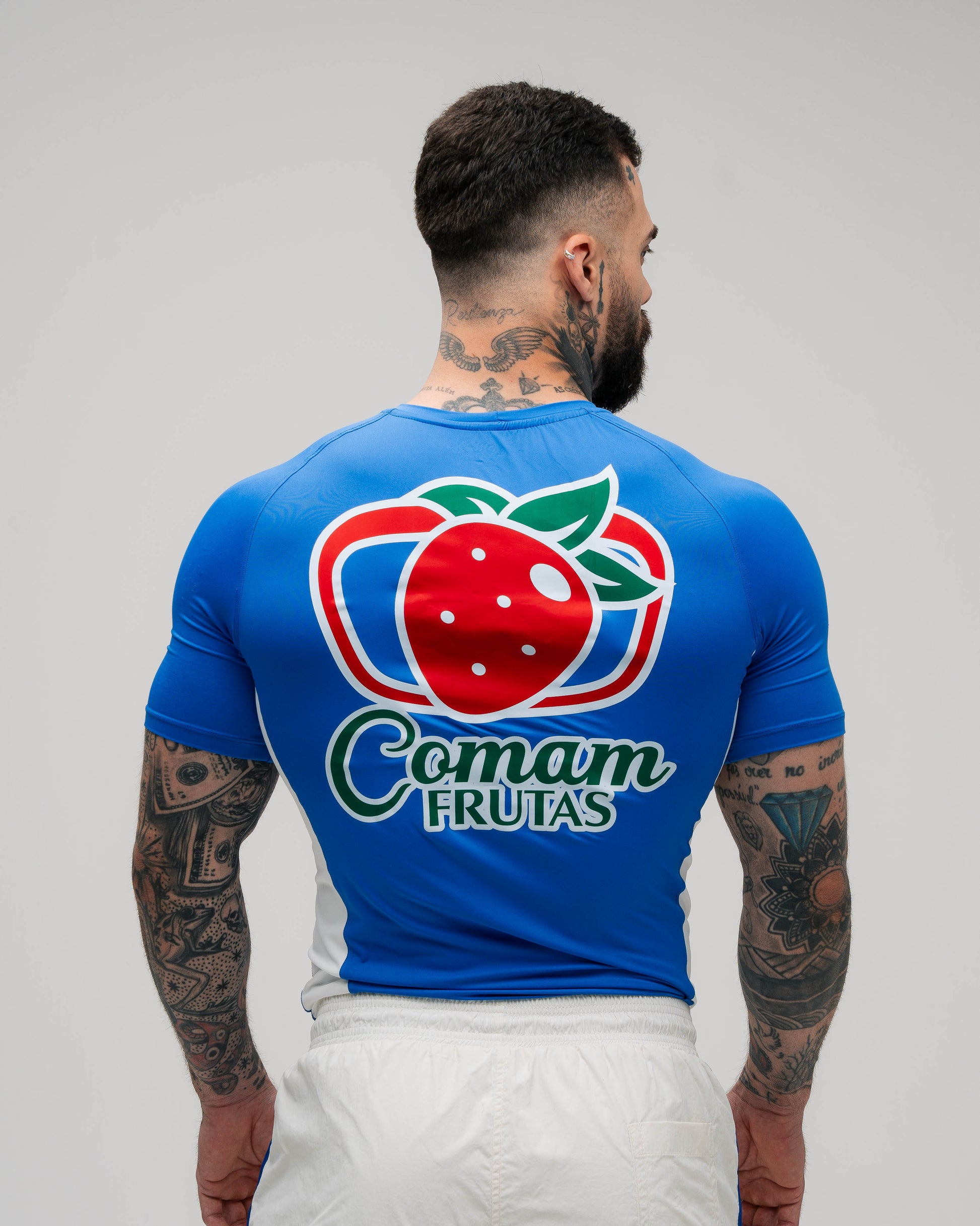 Rash Guard Mith Comam Frutas Azul Royal