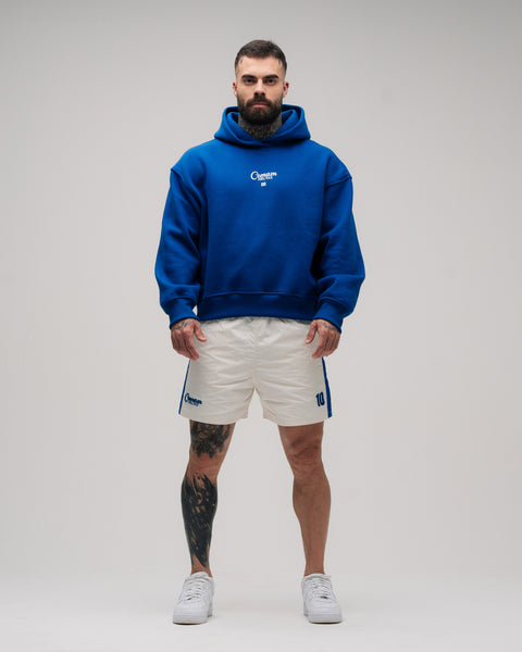 Blusa Moletom Box Comam Frutas Azul