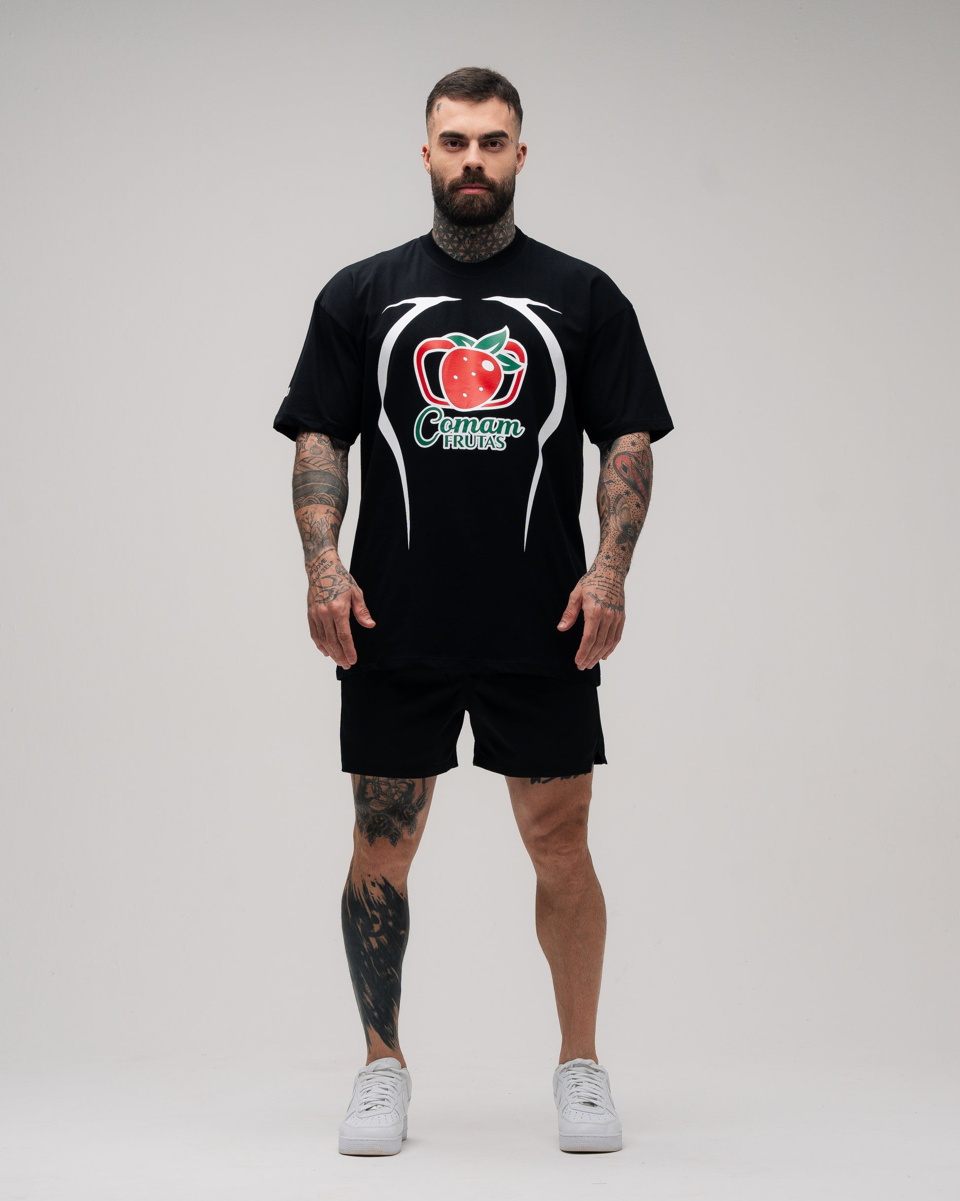 Camiseta Mith Comam Frutas BR Number 10 Preto