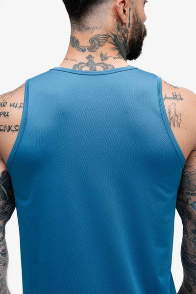 Regata Tank Top Dry Fit Logo Light Blue