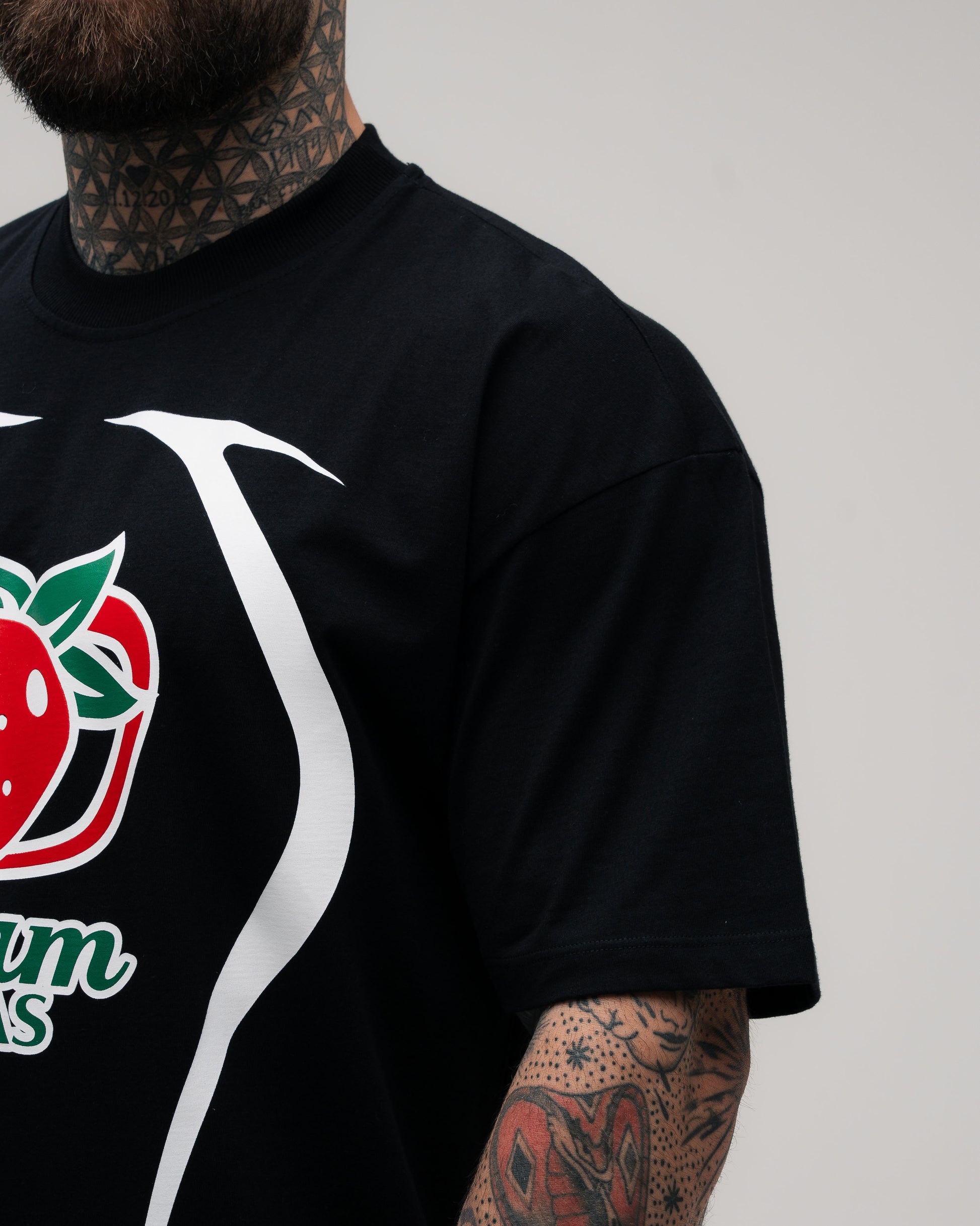 Camiseta Mith Comam Frutas BR Number 10 Preto