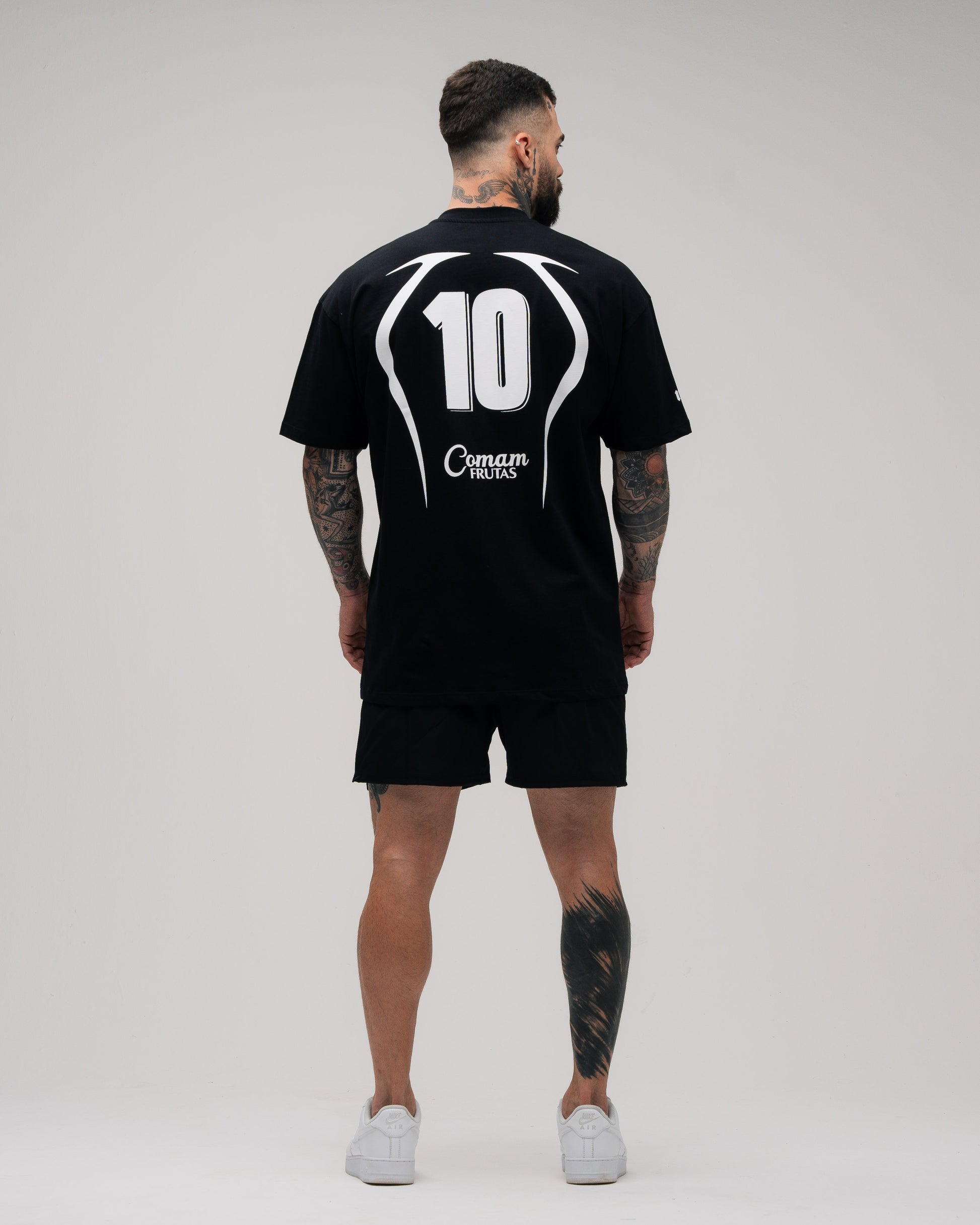 Camiseta Mith Comam Frutas BR Number 10 Preto