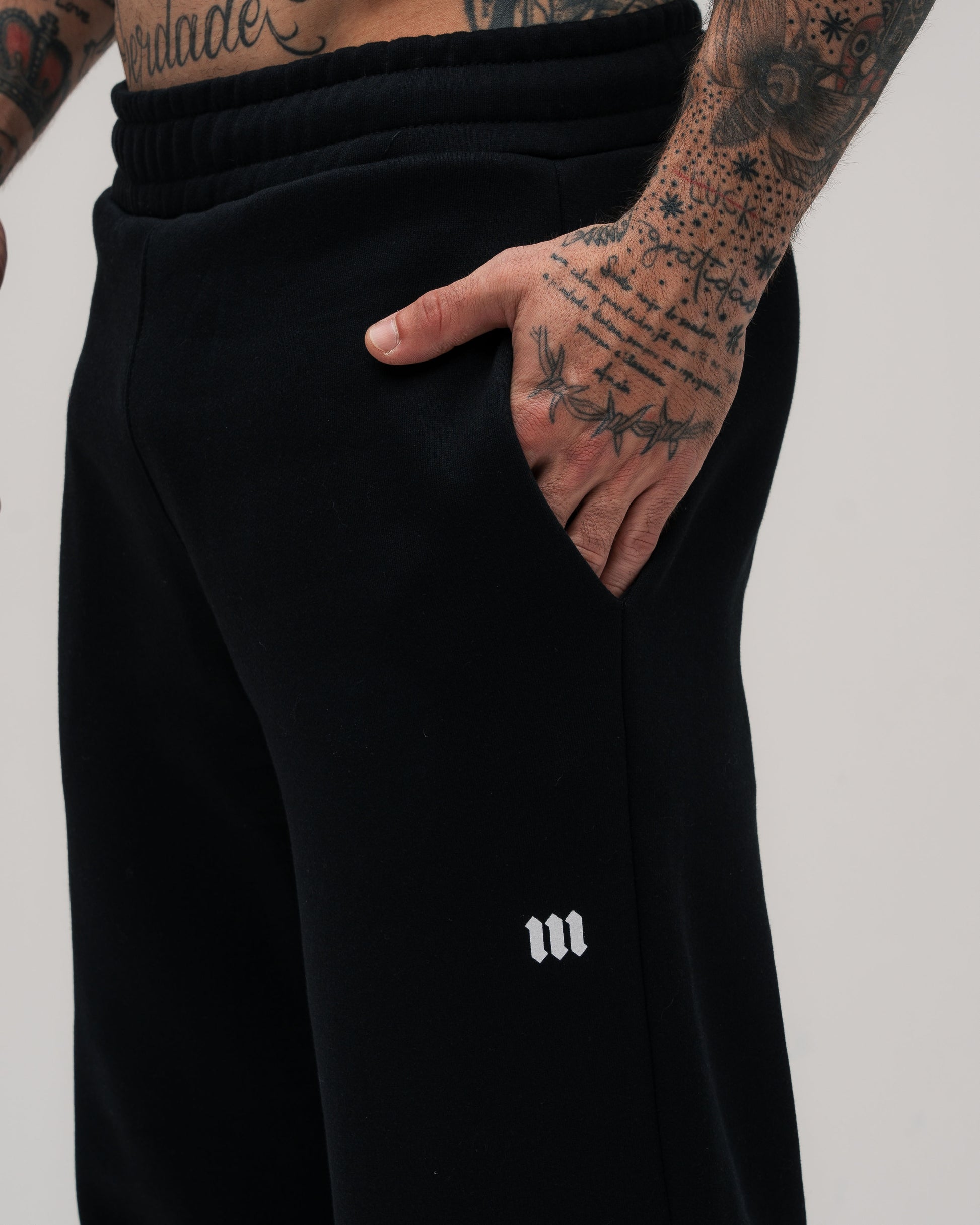 Calça de Moletom Mith Comam Frutas BR Preto