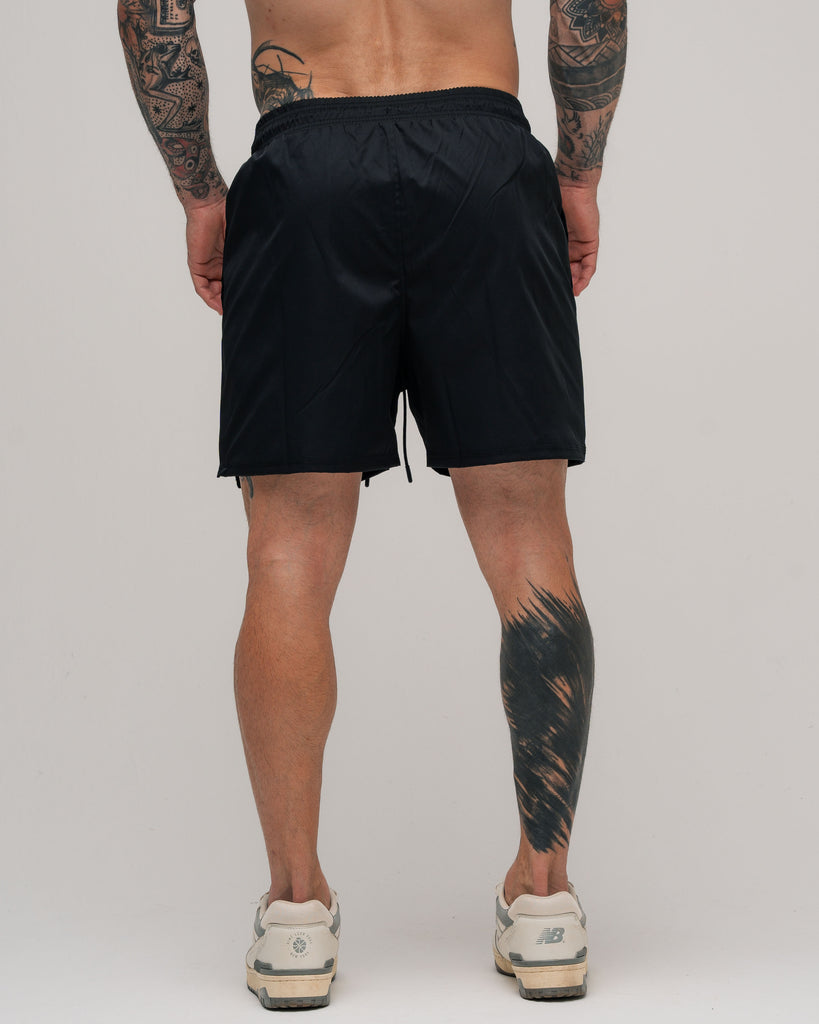 Shorts de Tactel Curto Snooker Mith Nation Preto