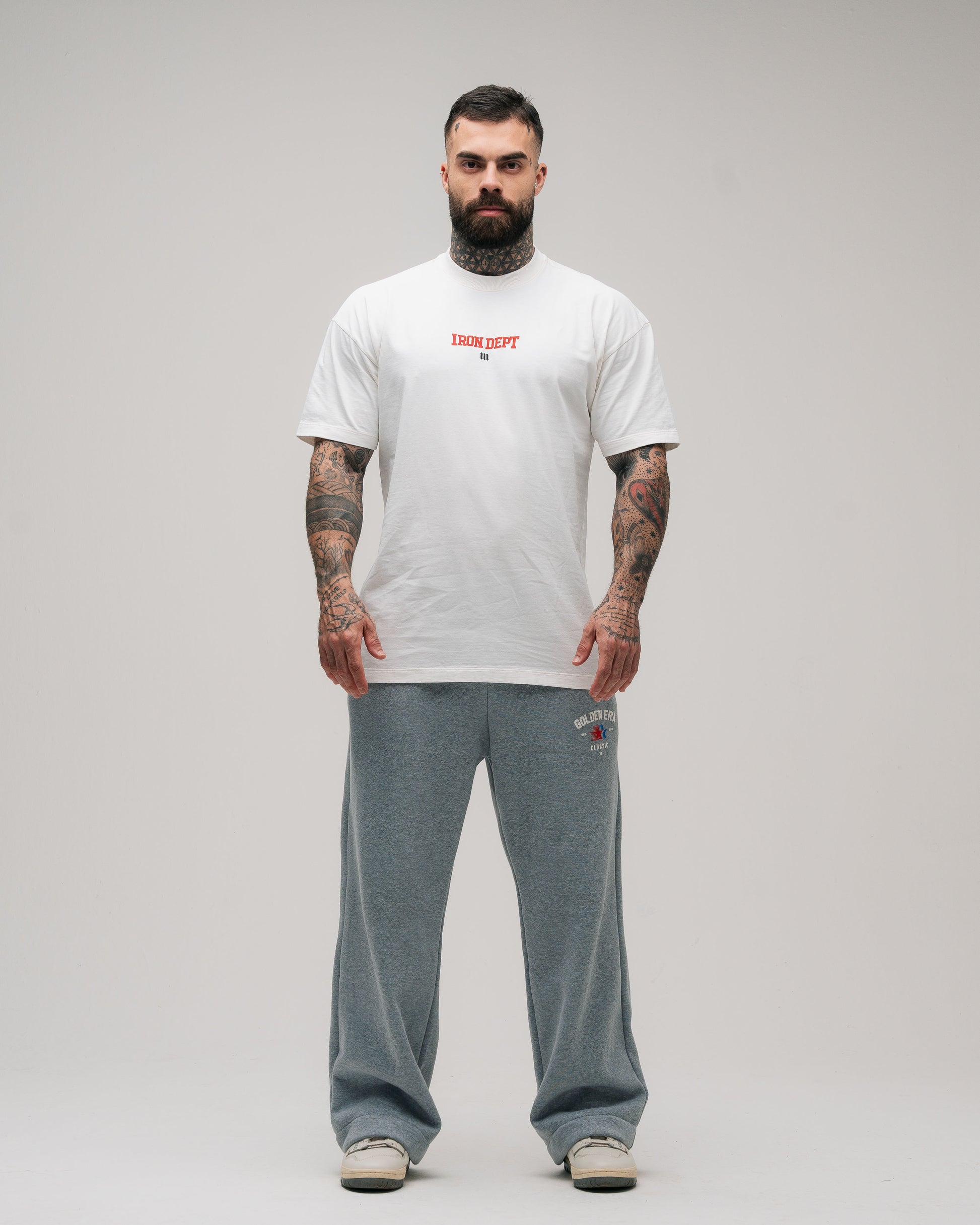 Camiseta Oversized Mith Golden Season Off White
