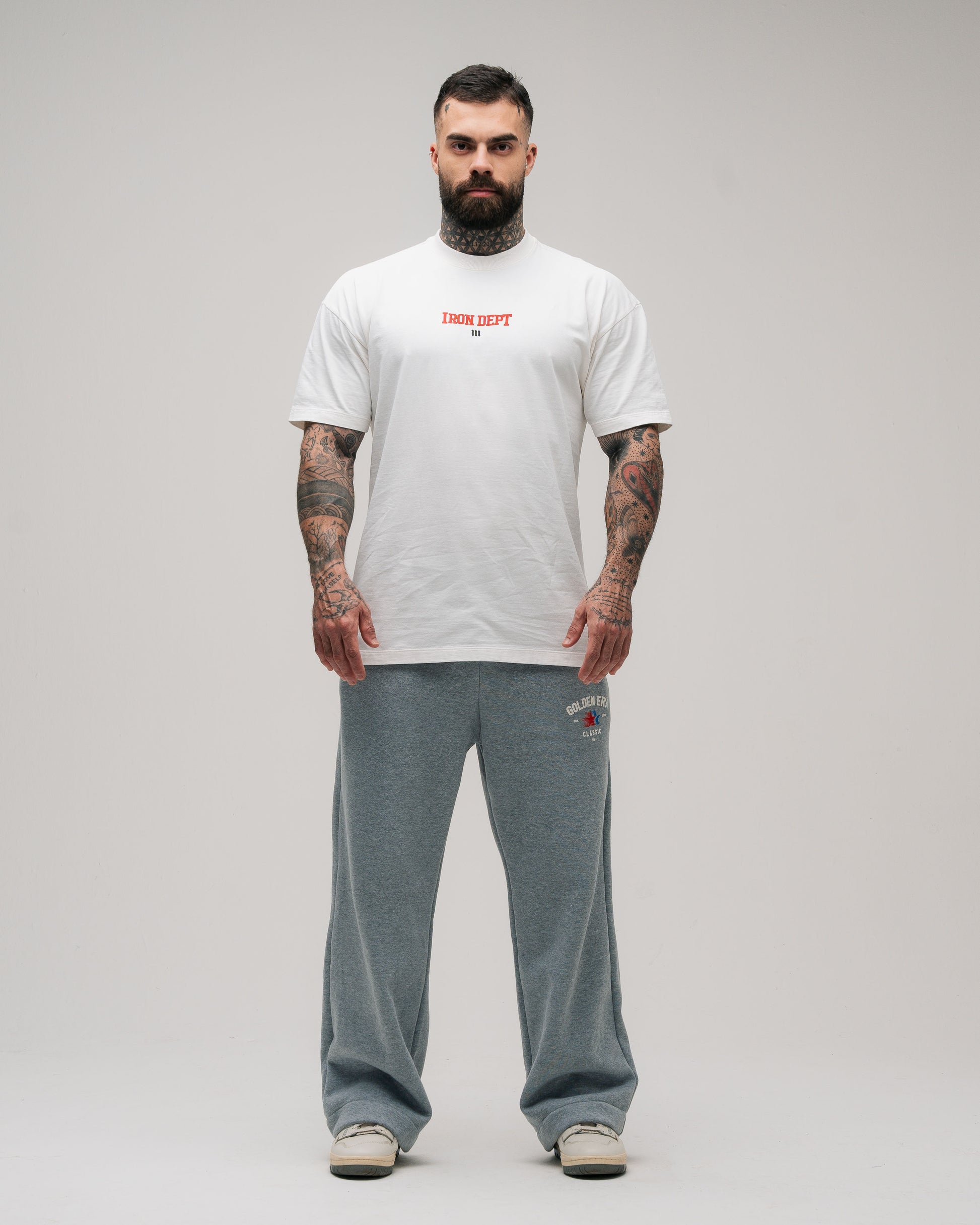 Camiseta Oversized Mith Golden Season Off White