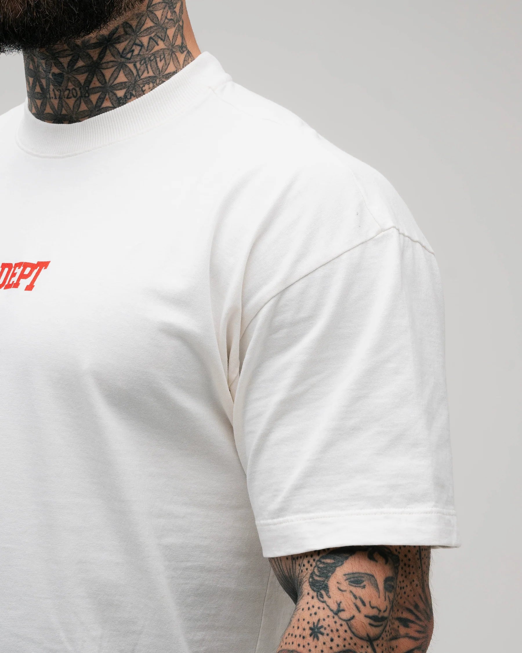Camiseta Oversized Mith Golden Season Off White