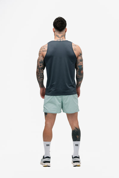 Regata Tank Top Dry Fit Logo Chumbo