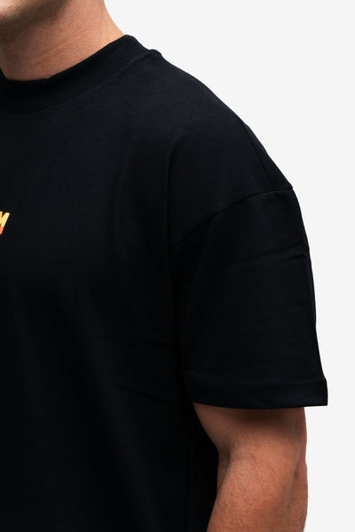 Camiseta Oversized Comam Frutas Gorgons Preto