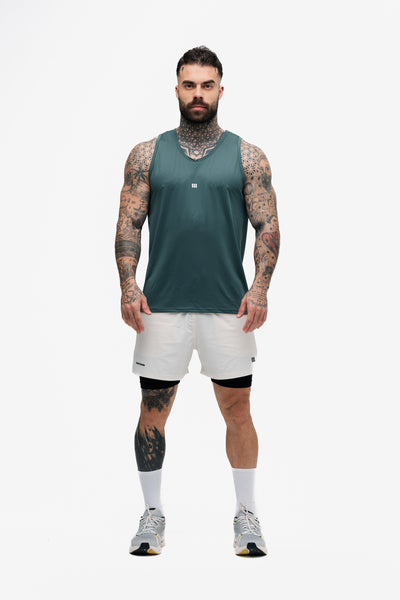 Regata Tank Top Dry Fit Logo Verde