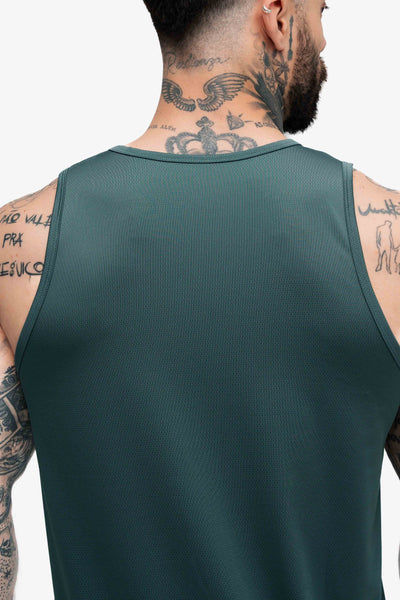 Regata Tank Top Dry Fit Logo Verde