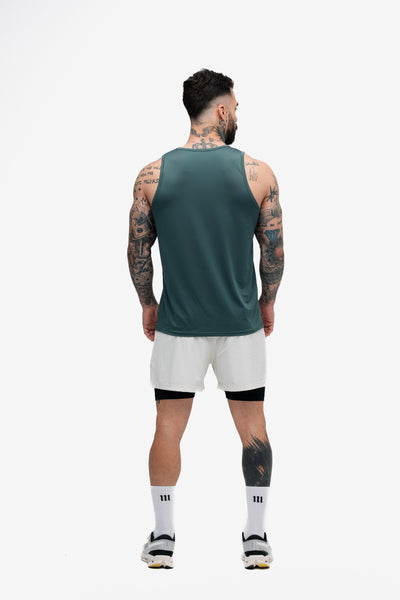 Regata Tank Top Dry Fit Logo Verde