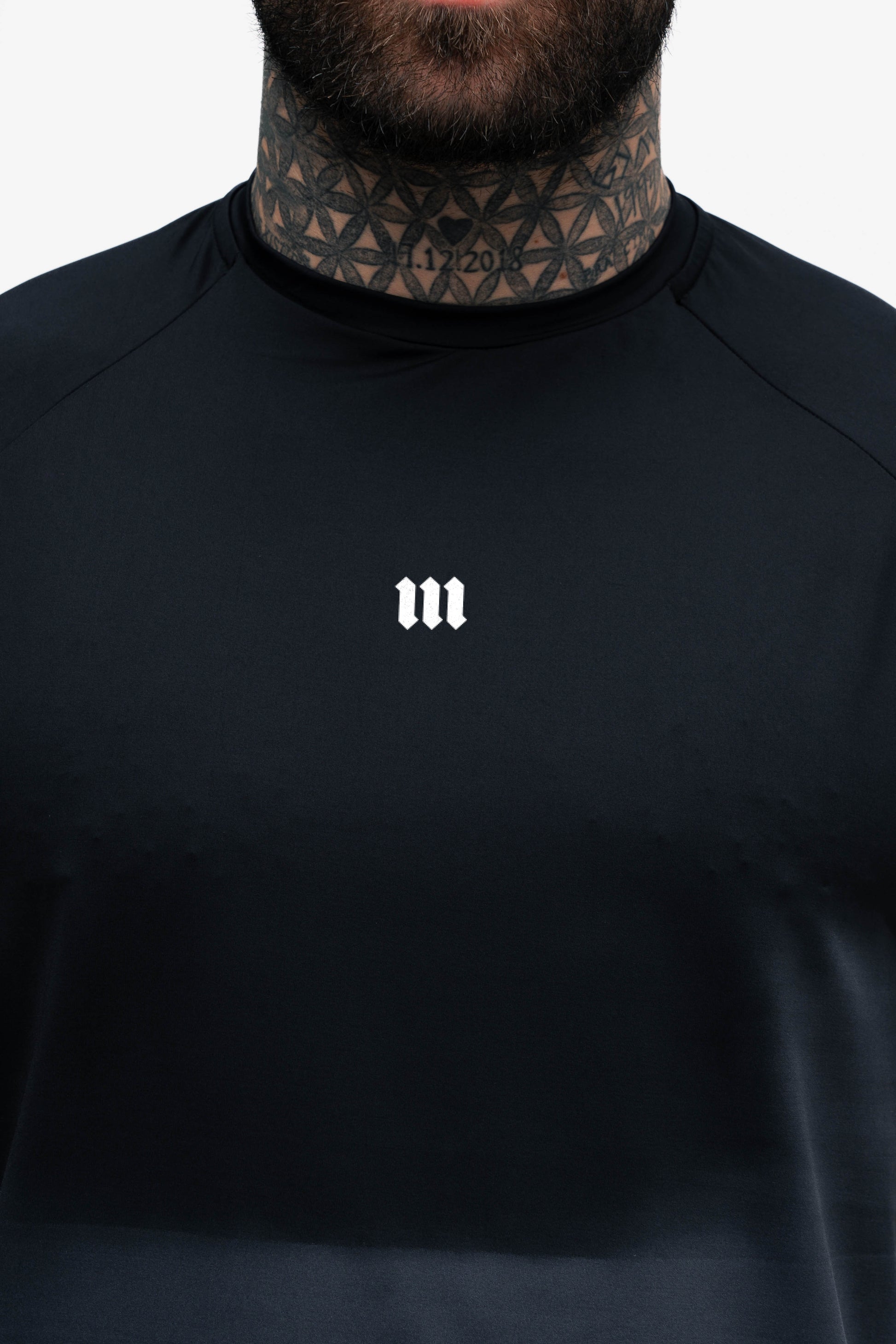 Camiseta Dry Fit Pro Logo Preta Mith