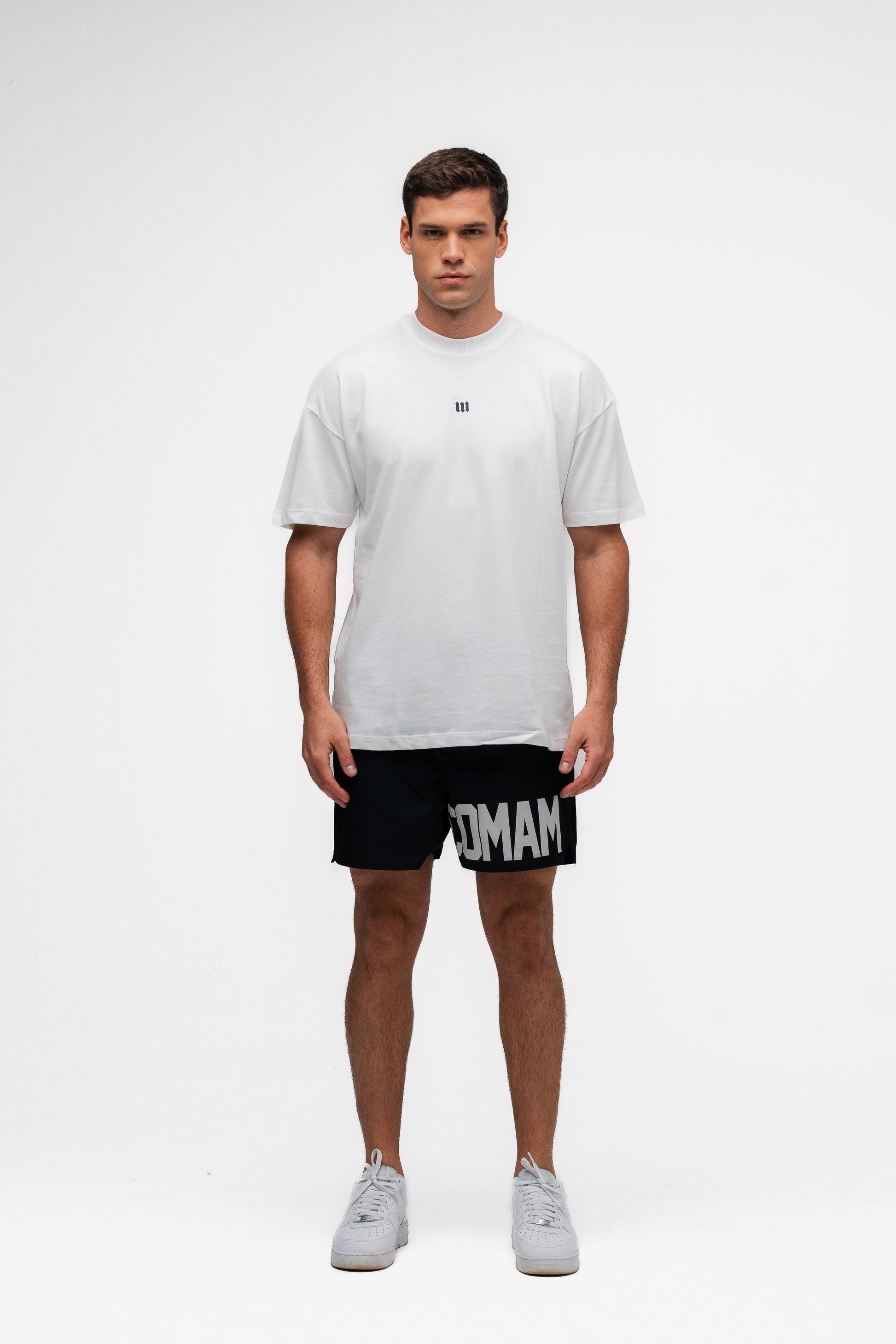 Camiseta Oversized Mith Nation Profile Off White