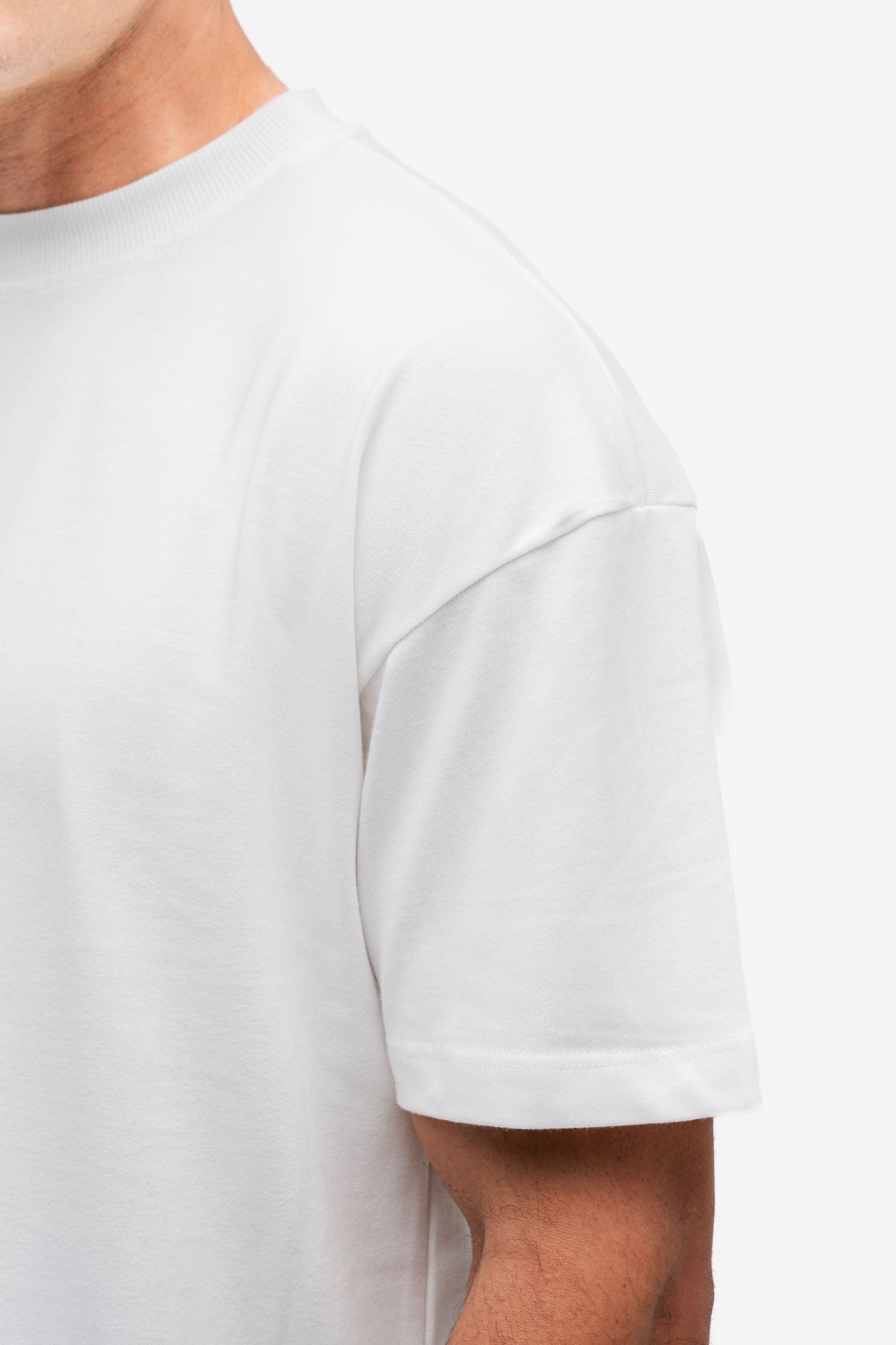 Camiseta Oversized Mith Nation Profile Off White
