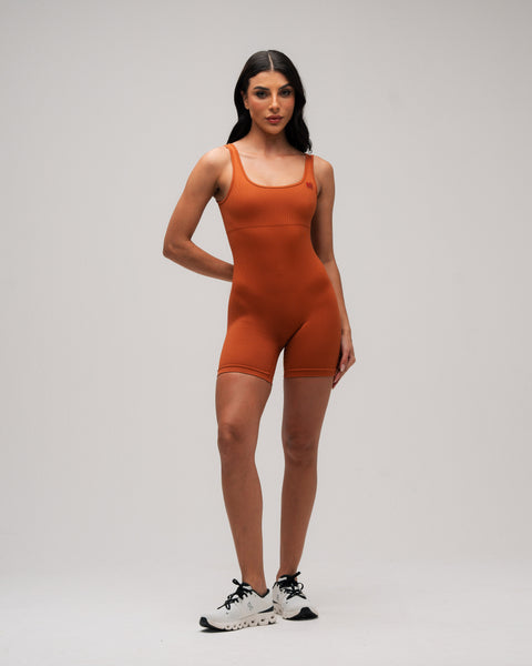 Macaquinho Mith Everyday Seamless Marrom