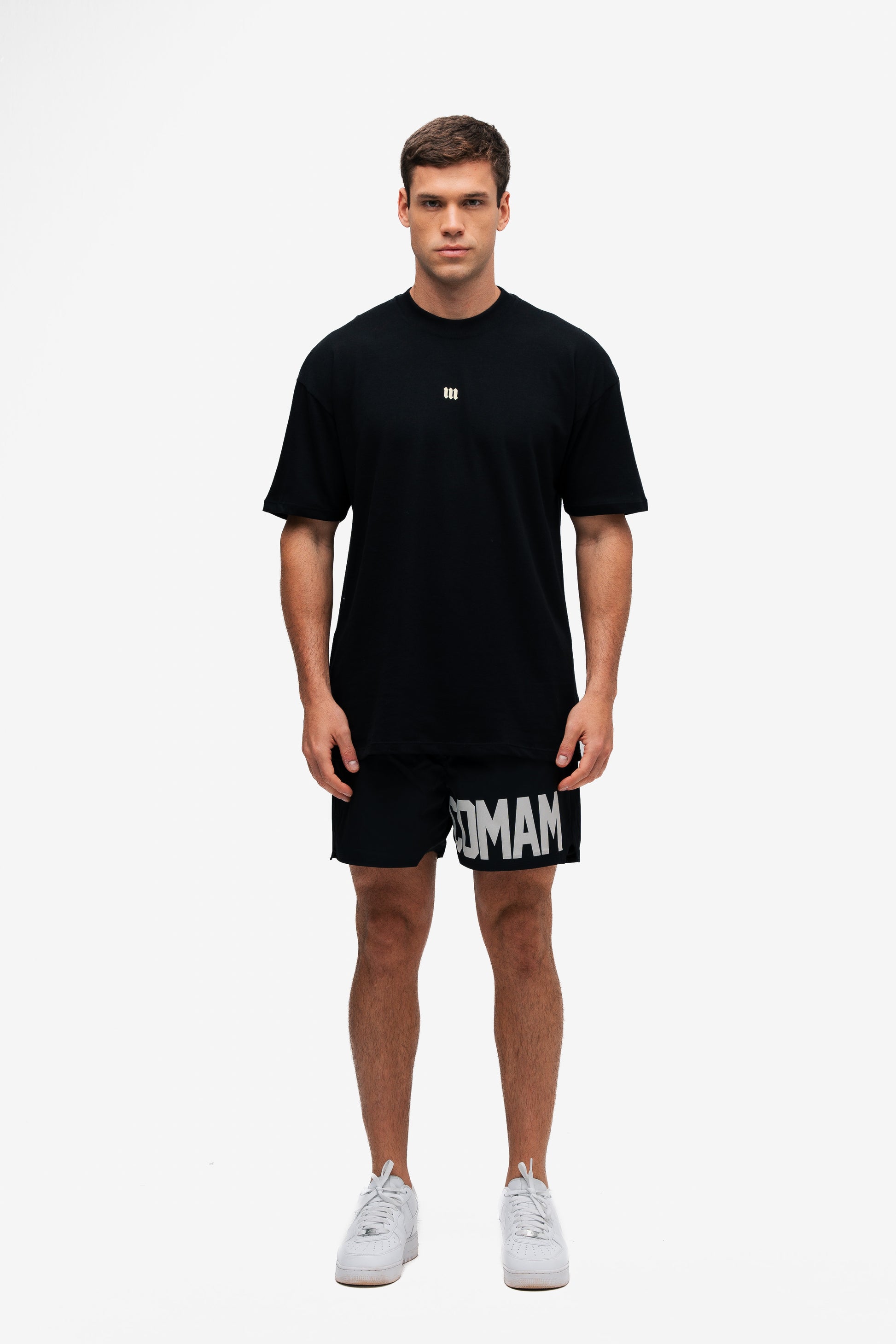 Camiseta Oversized Mith Nation Profile Preto