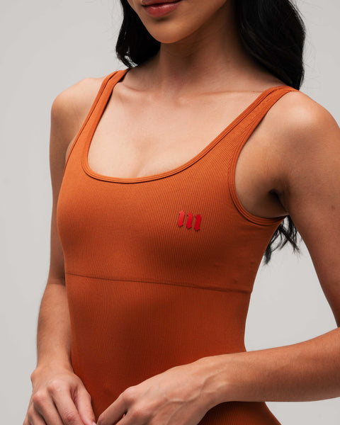 Macaquinho Mith Everyday Seamless Marrom