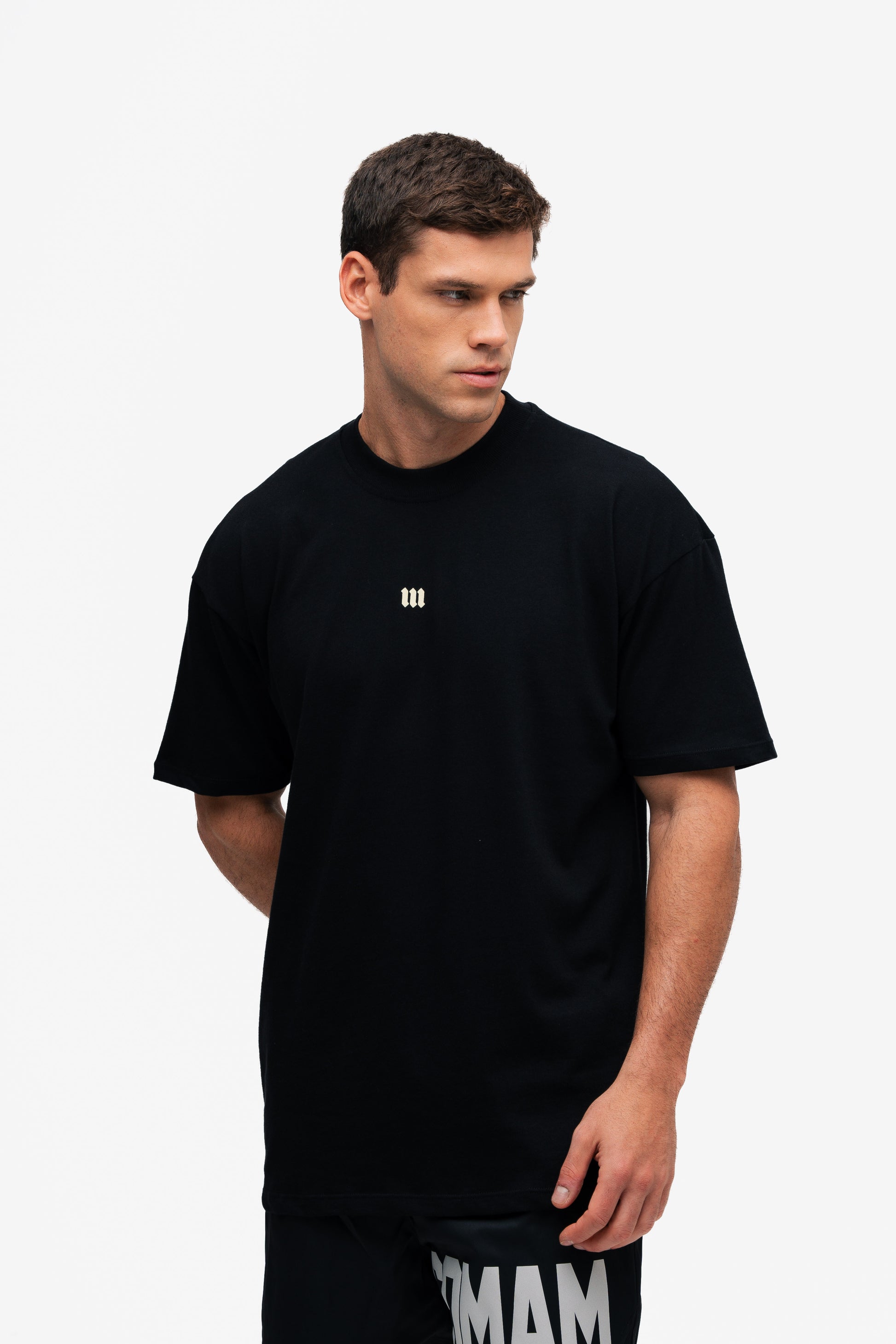 Camiseta Oversized Mith Nation Profile Preto