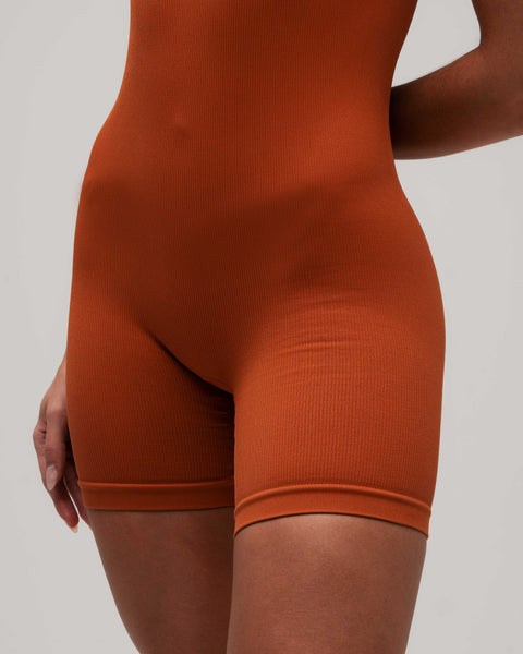 Macaquinho Mith Everyday Seamless Marrom