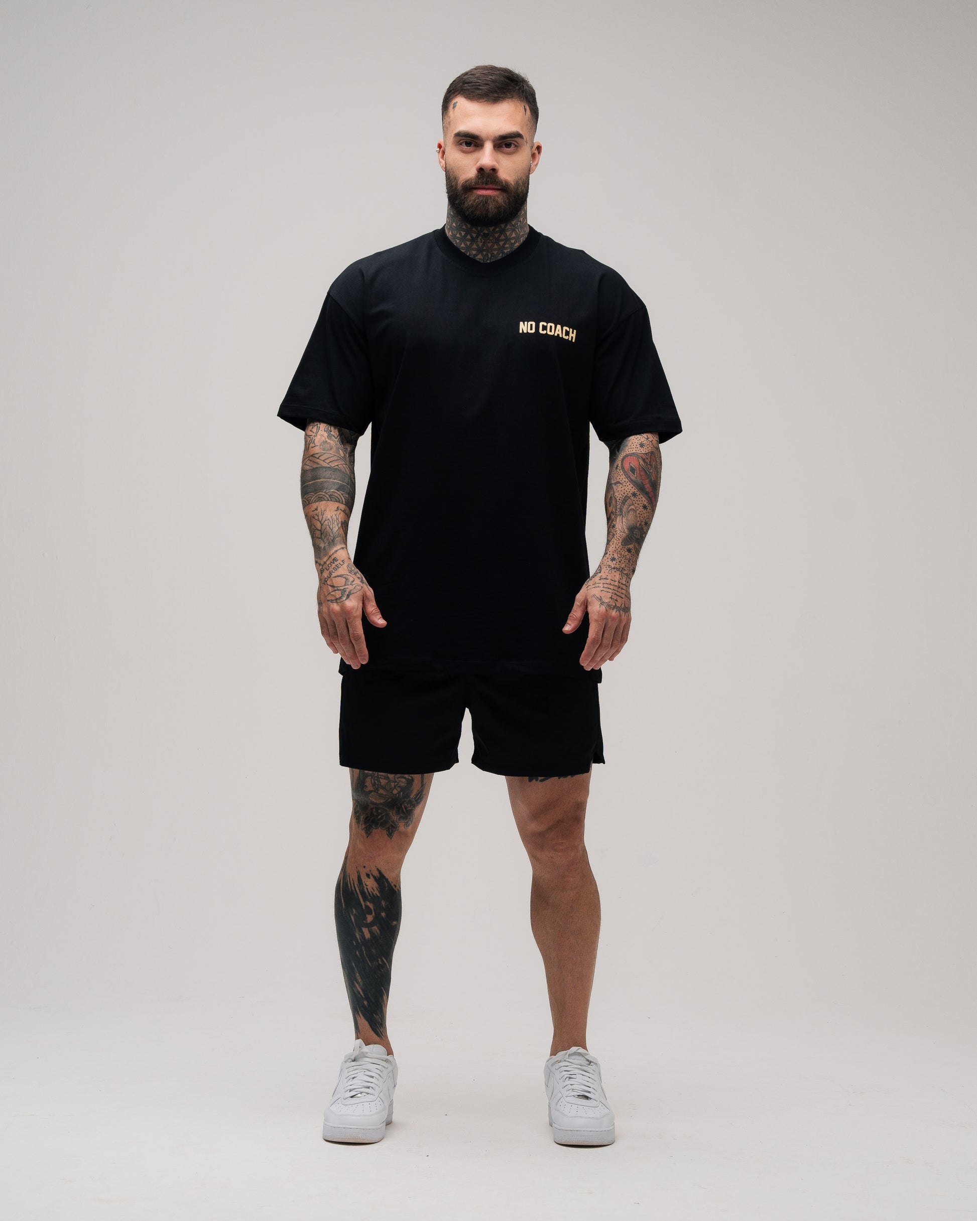 Camiseta Oversized Mith I Have No Coach Preto