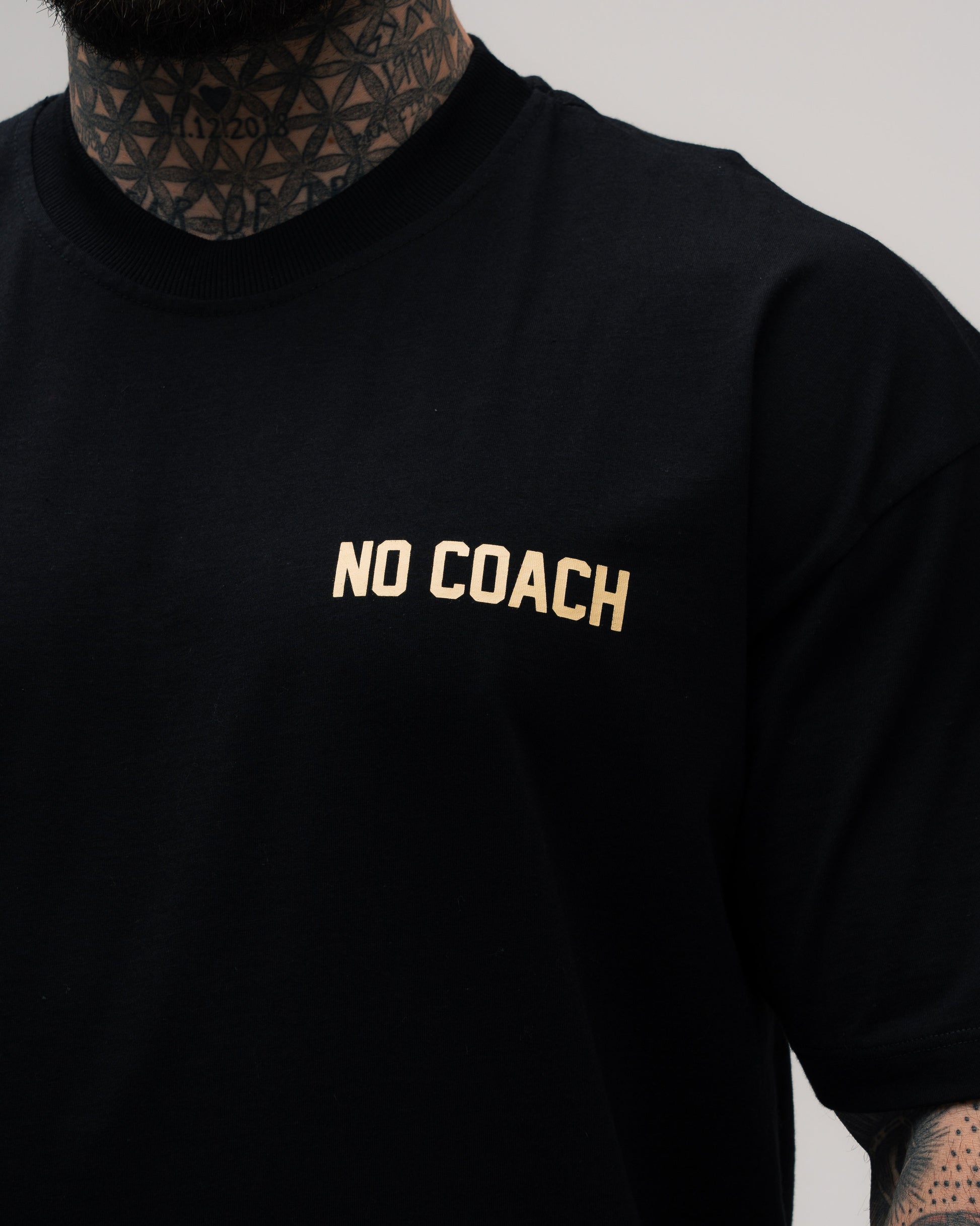 Camiseta Oversized Mith I Have No Coach Preto