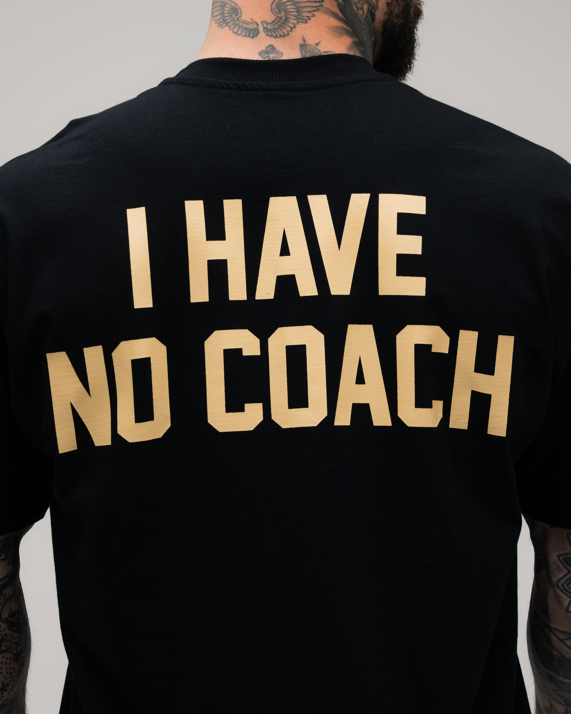 Camiseta Oversized Mith I Have No Coach Preto