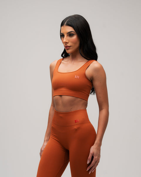 Top Mith Everyday Seamless Marrom