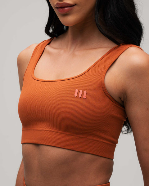 Top Mith Everyday Seamless Marrom