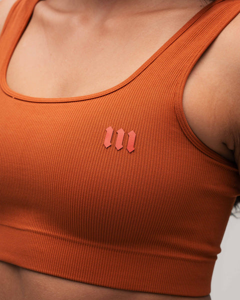 Top Mith Everyday Seamless Marrom