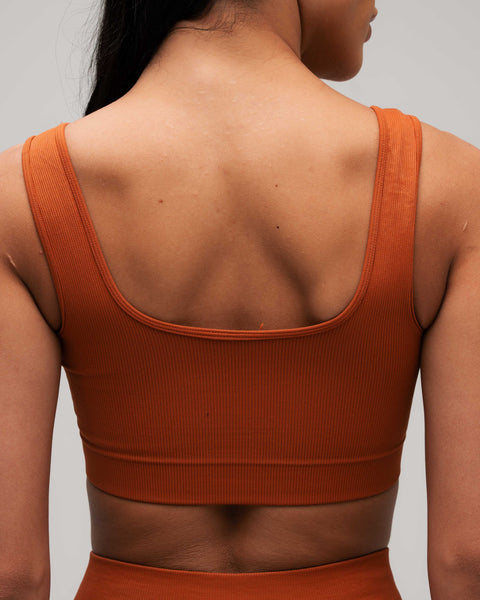 Top Mith Everyday Seamless Marrom