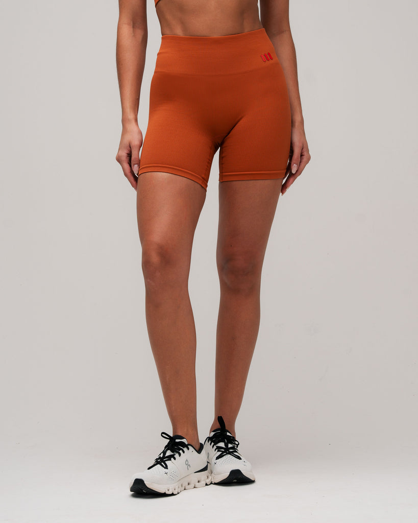 Shorts Mith Everyday Seamless Marrom