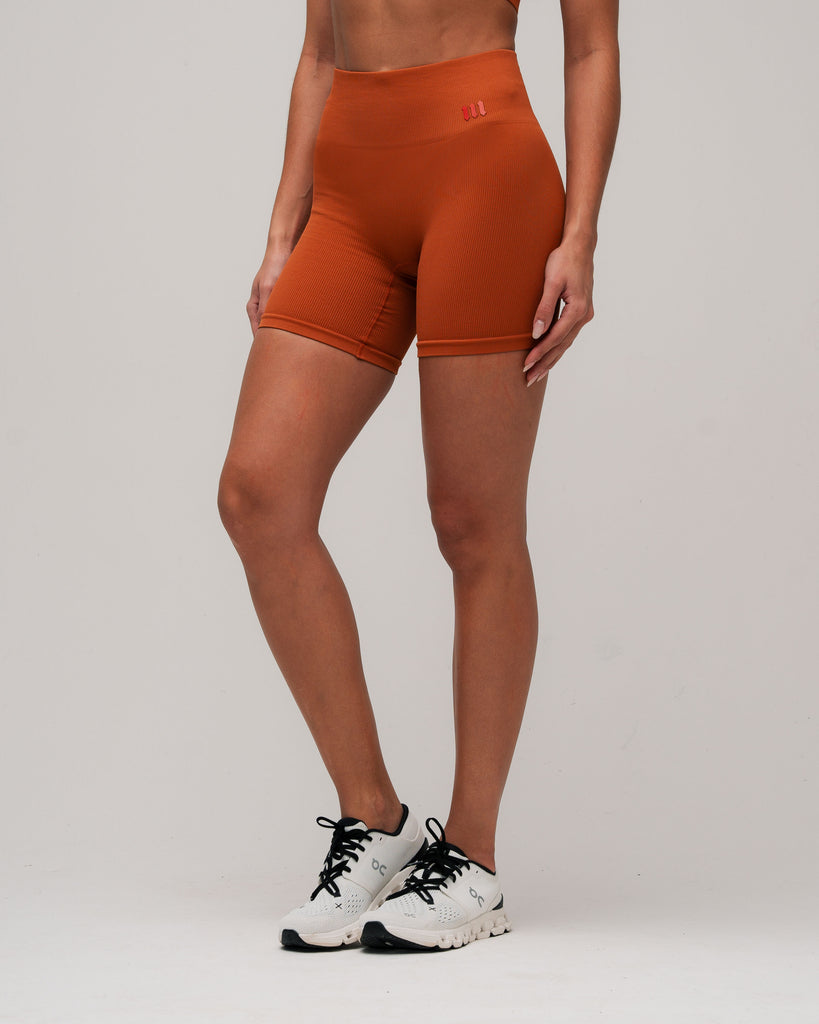 Shorts Mith Everyday Seamless Marrom