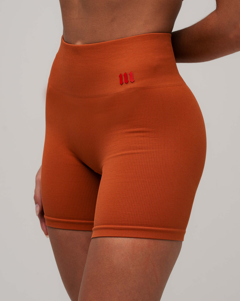 Shorts Mith Everyday Seamless Marrom