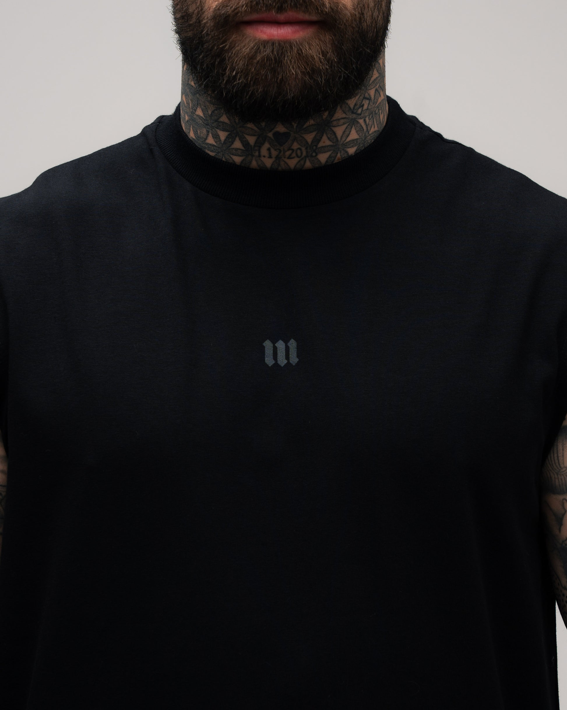 Regata Drop Shoulder Sleveless Trainning Dept. Preto