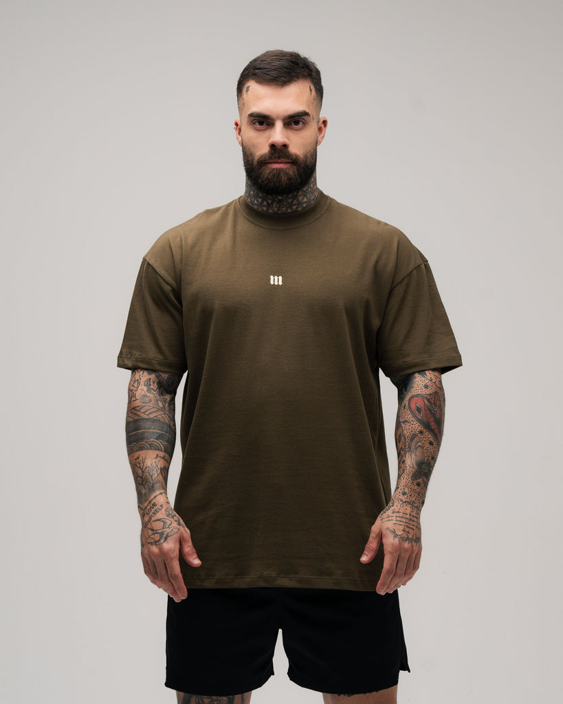 Camiseta Oversized Mith Nation Profile Verde