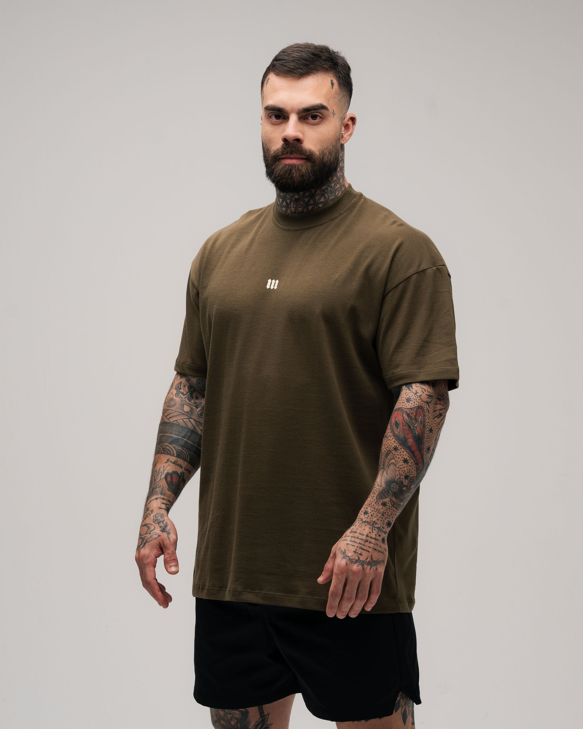 Camiseta Oversized Mith Nation Profile Verde