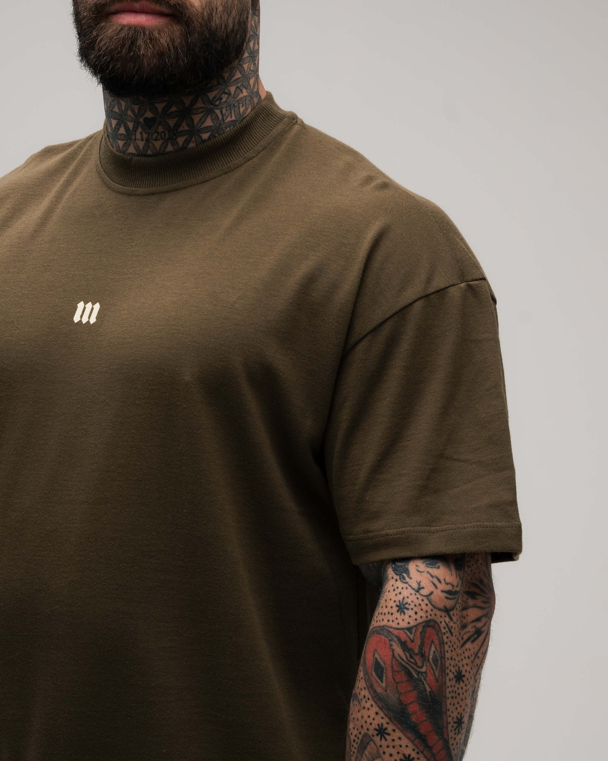 Camiseta Oversized Mith Nation Profile Verde