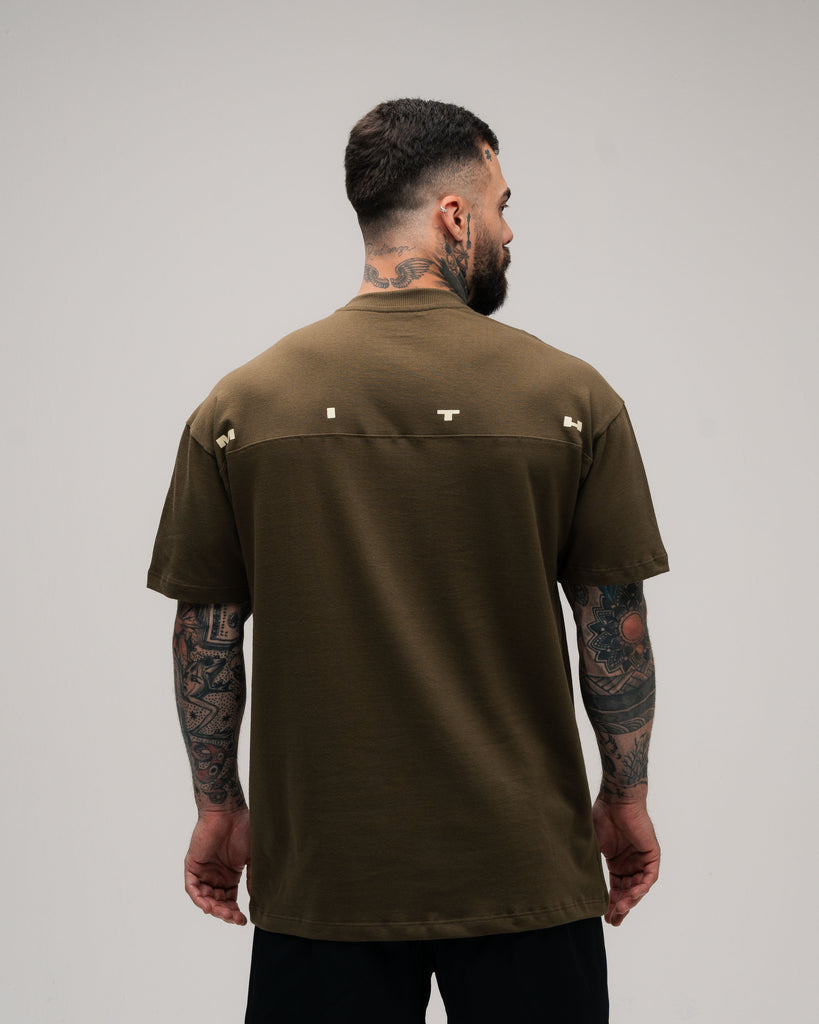 Camiseta Oversized Mith Nation Profile Verde